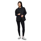 Rani Silver Metallic Raincoat, Black Tile, dynamic 2