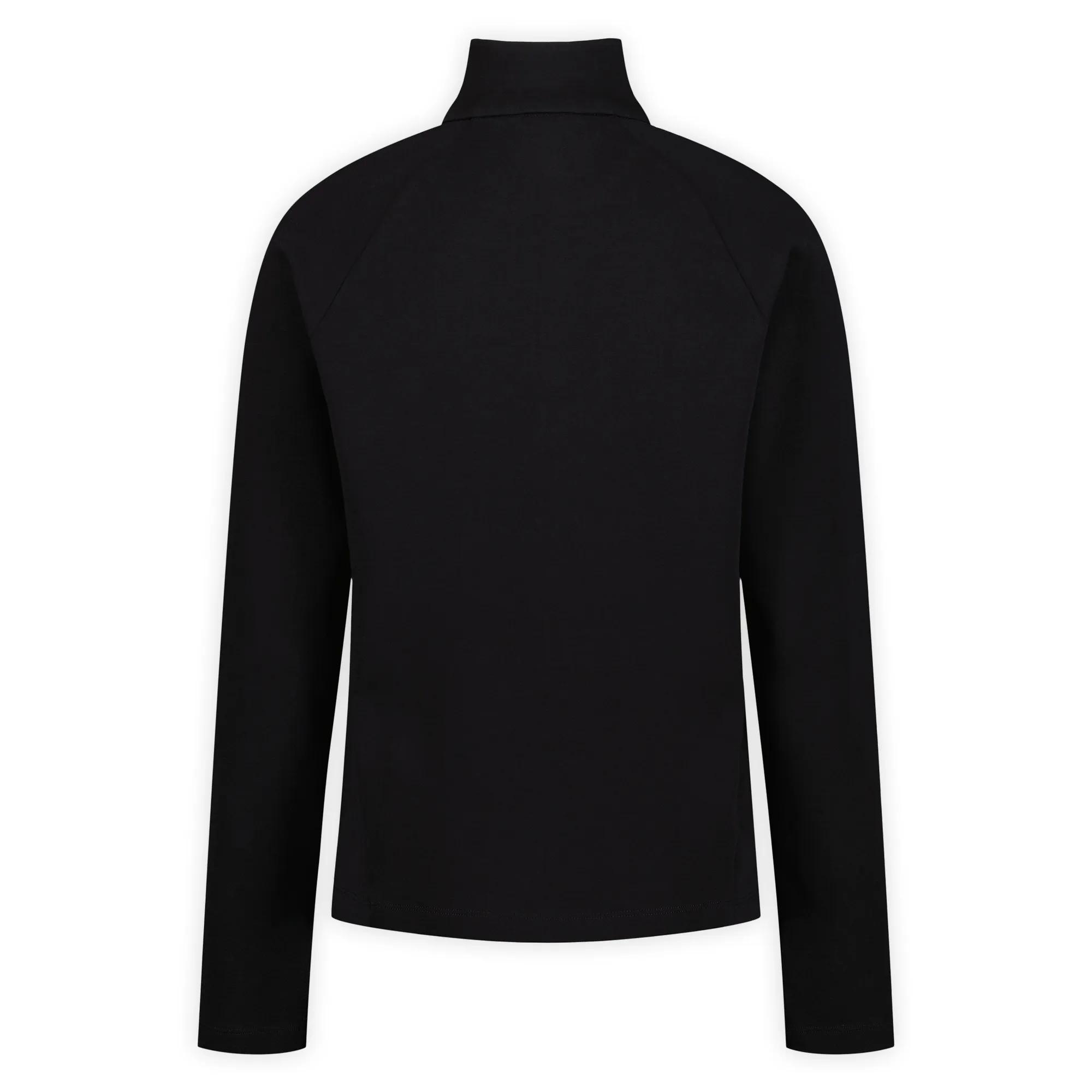 Riley Quarter Zip Mid Layer, Black, dynamic 7