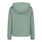 Farah Semi Cropped Full Zip Hoody, Iceberg Green, dynamic 2
