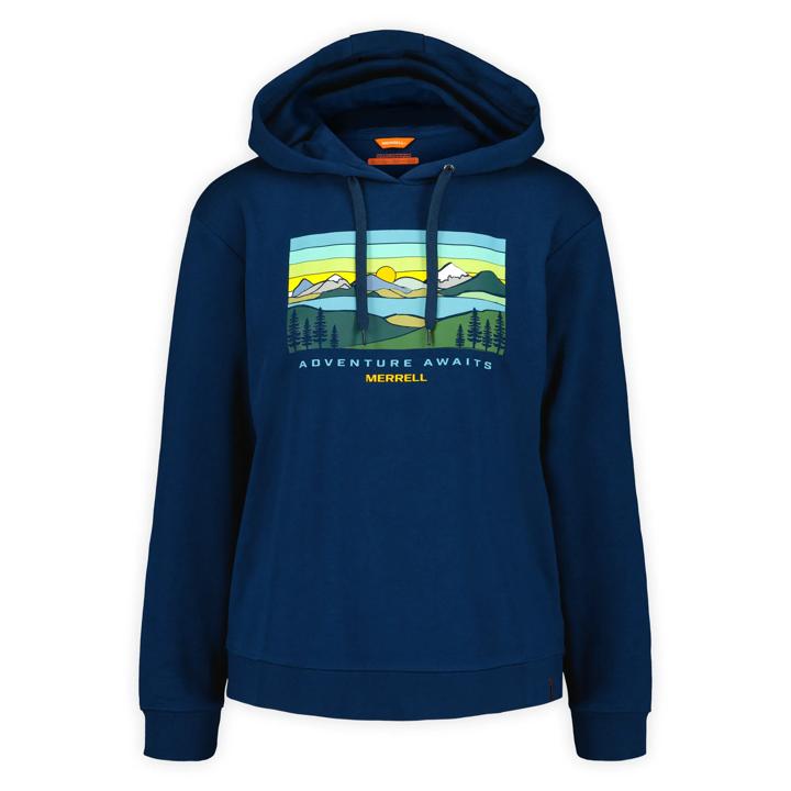 Await Adventure Hoody, Navy Night, dynamic