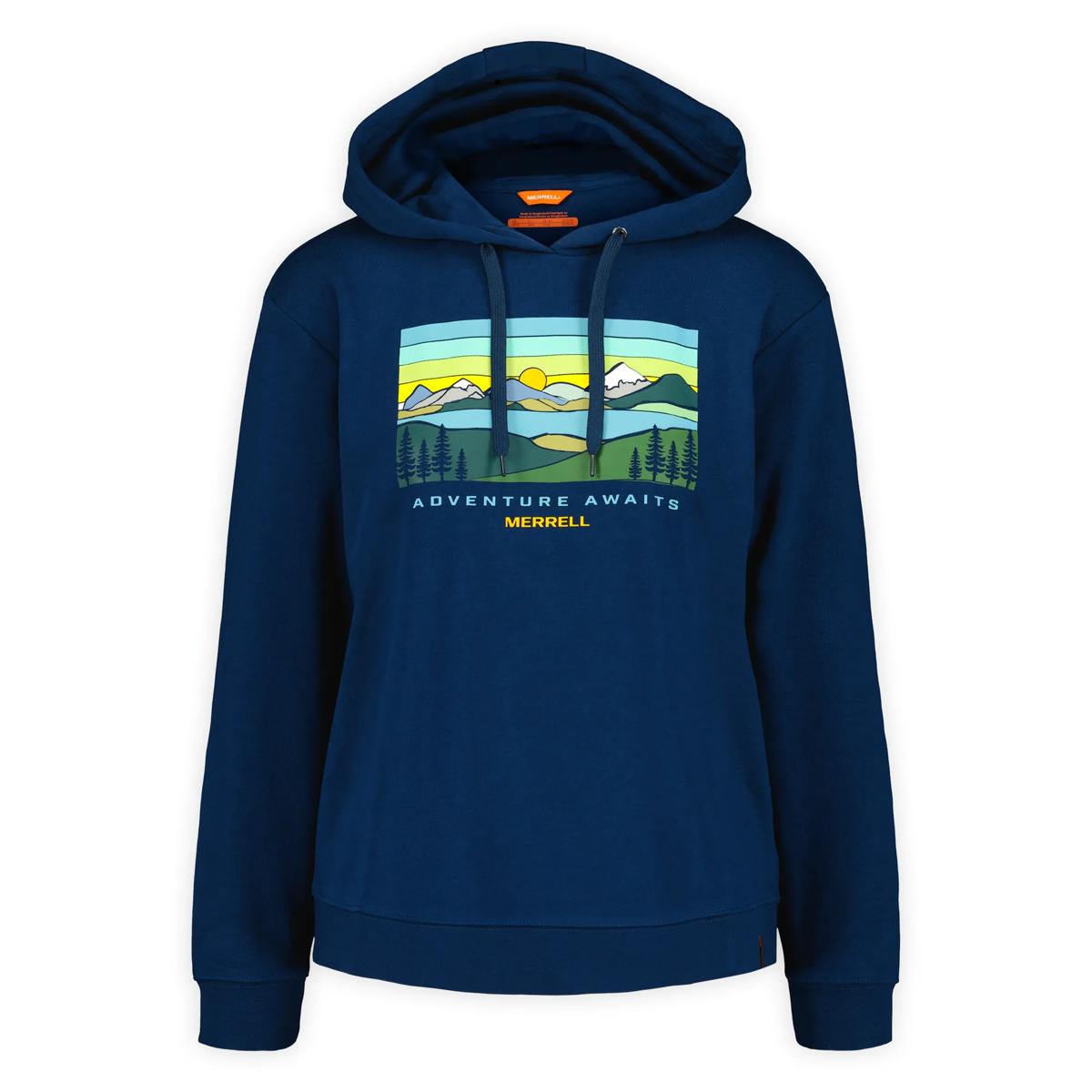 Await Adventure Hoody, Navy Night, dynamic 1