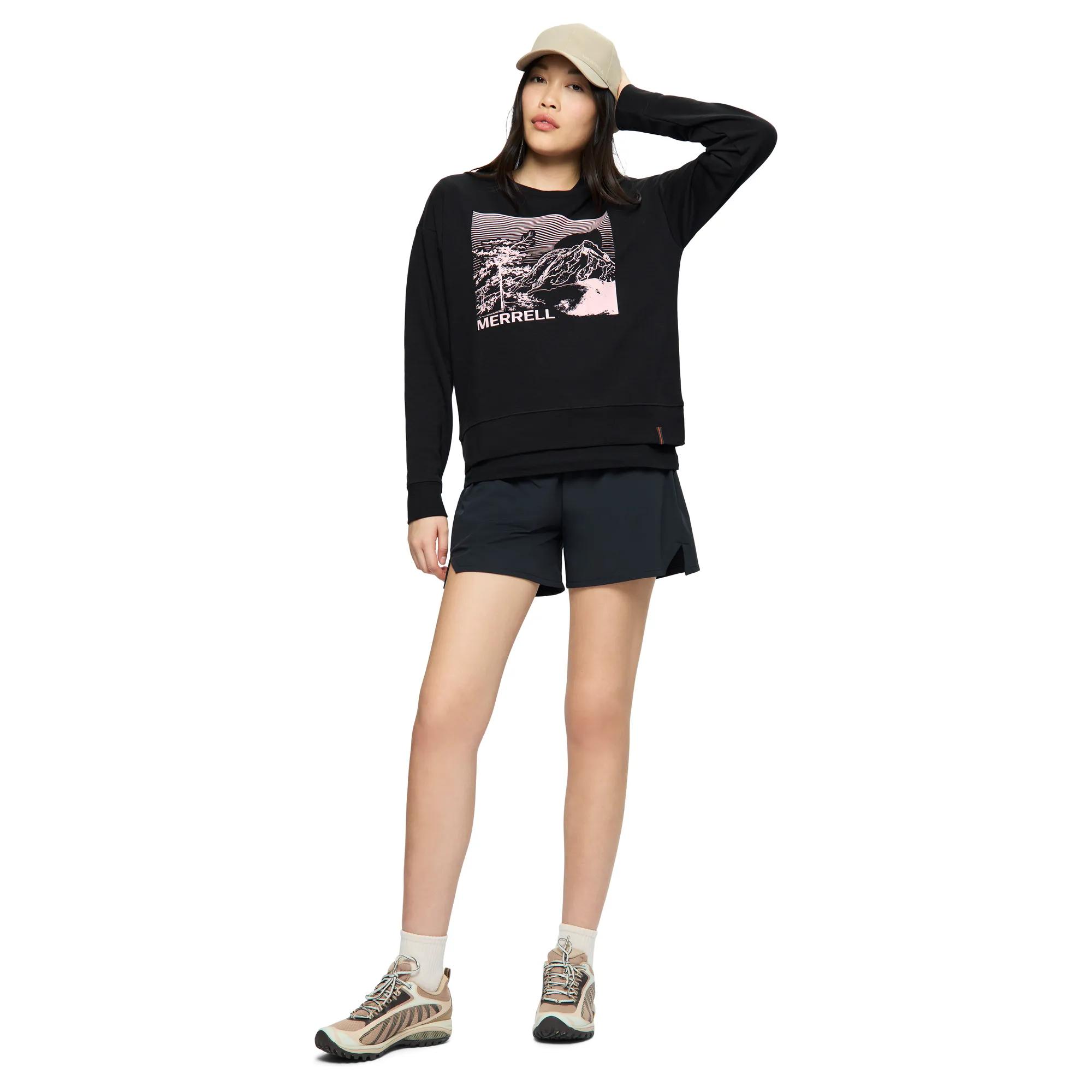 Serenity Graphic Crew, Black, dynamic 4