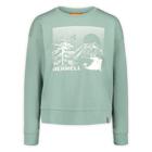 Serenity Crew Sweater, Iceberg Green, dynamic 6