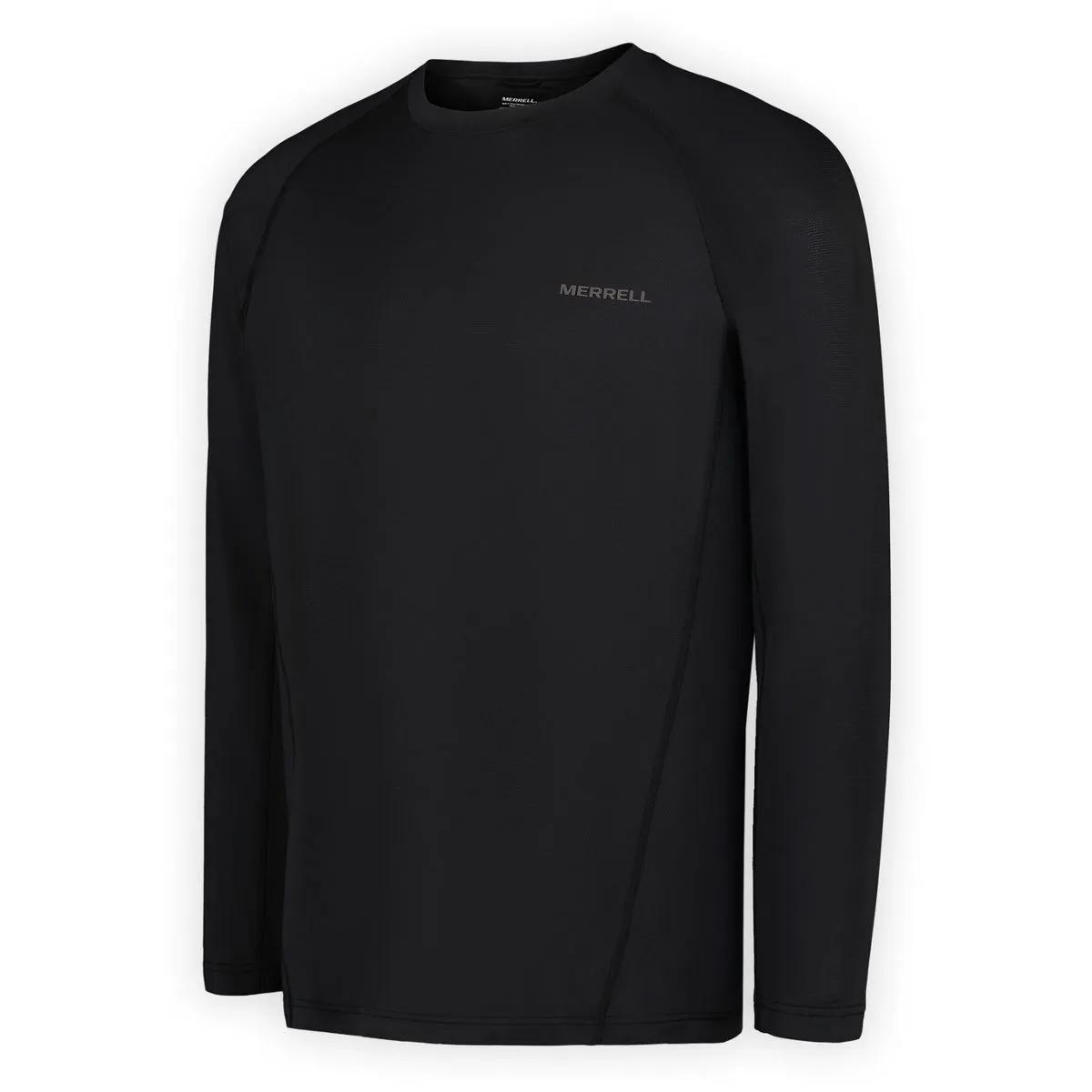 Tech Long Sleeve Tee, Black, dynamic 6