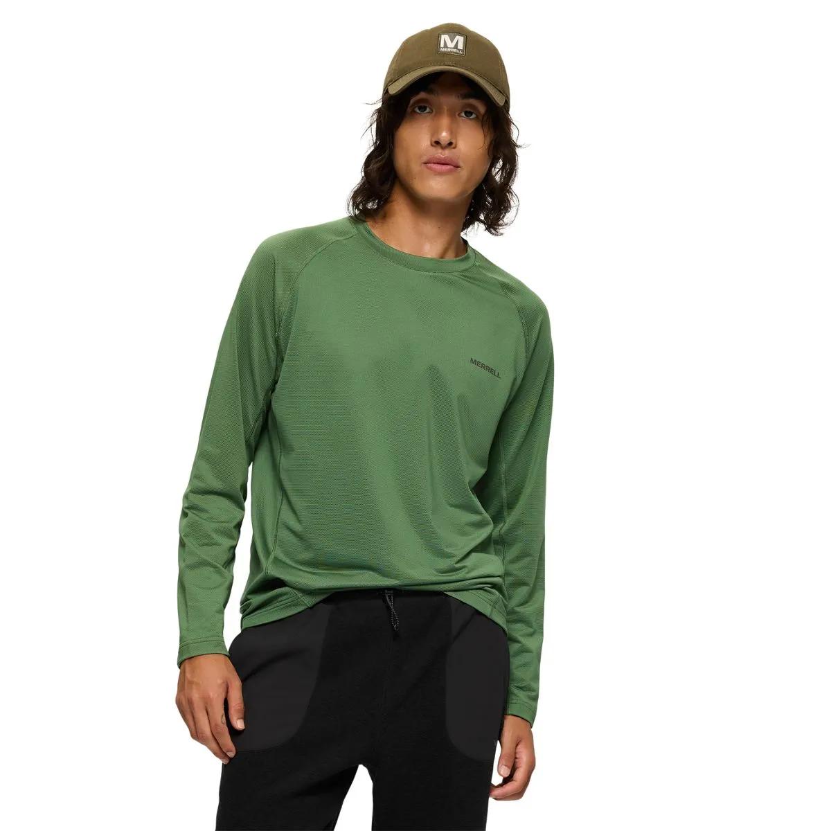 Tech Long Sleeve Tee, Garden, dynamic 1