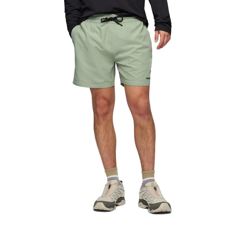 Simon Pull-On Short, Iceberg Green, dynamic