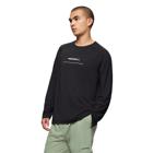 Rowan Long Sleeve Running Top, Black, dynamic 4