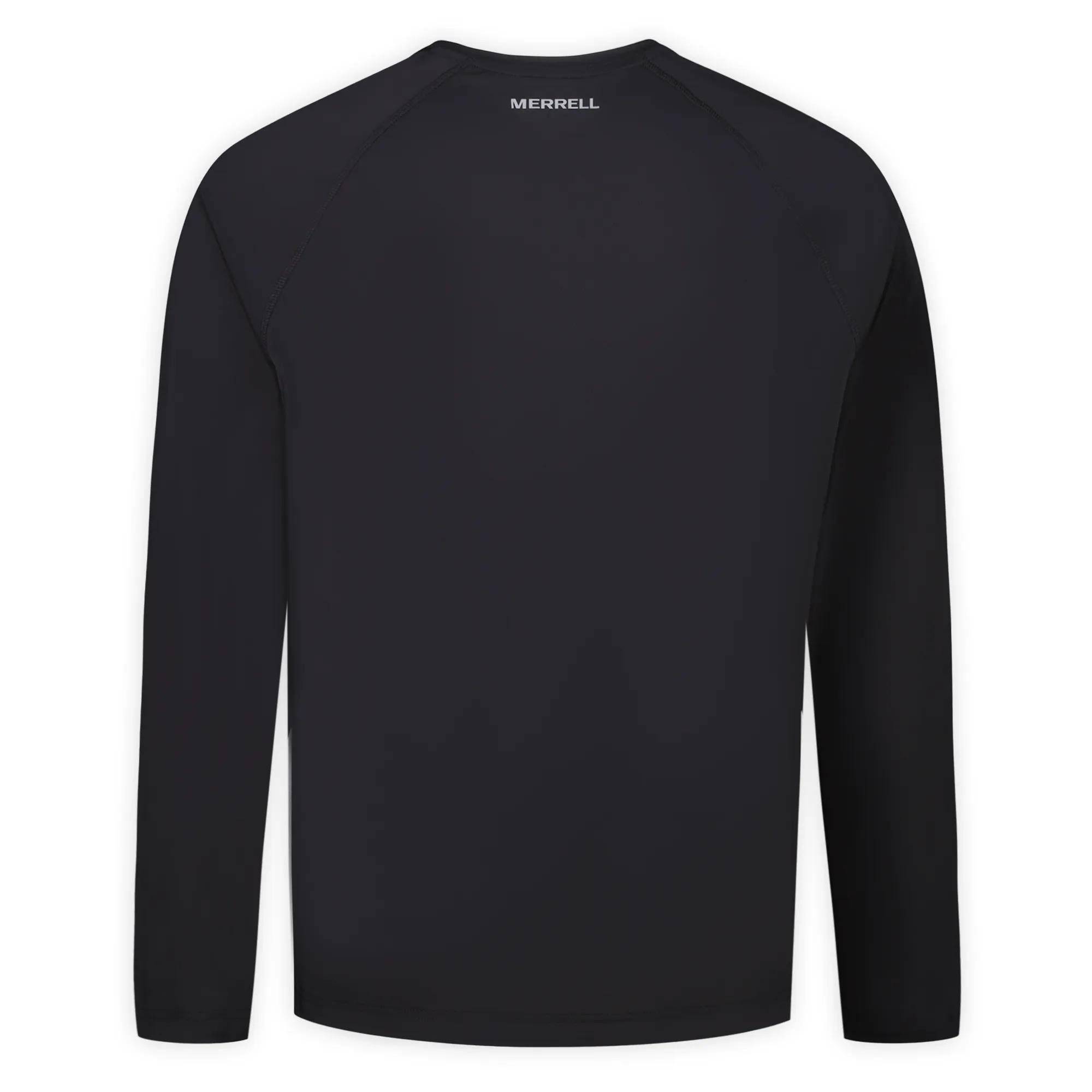 Rowan Long Sleeve Running Top, Black, dynamic 7