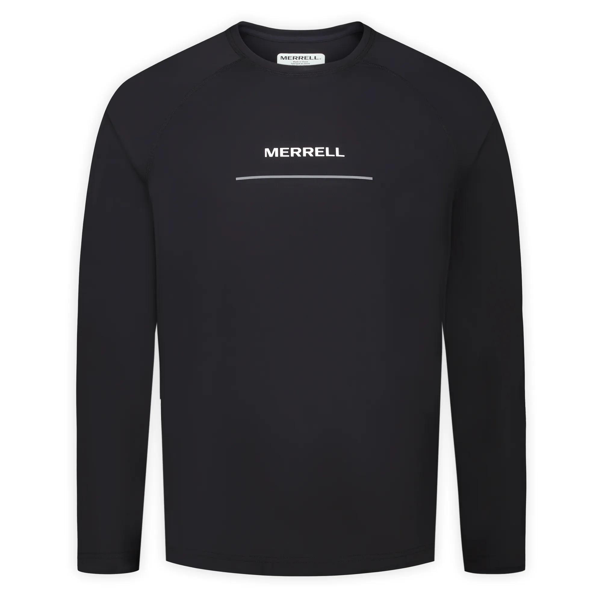 Rowan Long Sleeve Running Top, Black, dynamic 6