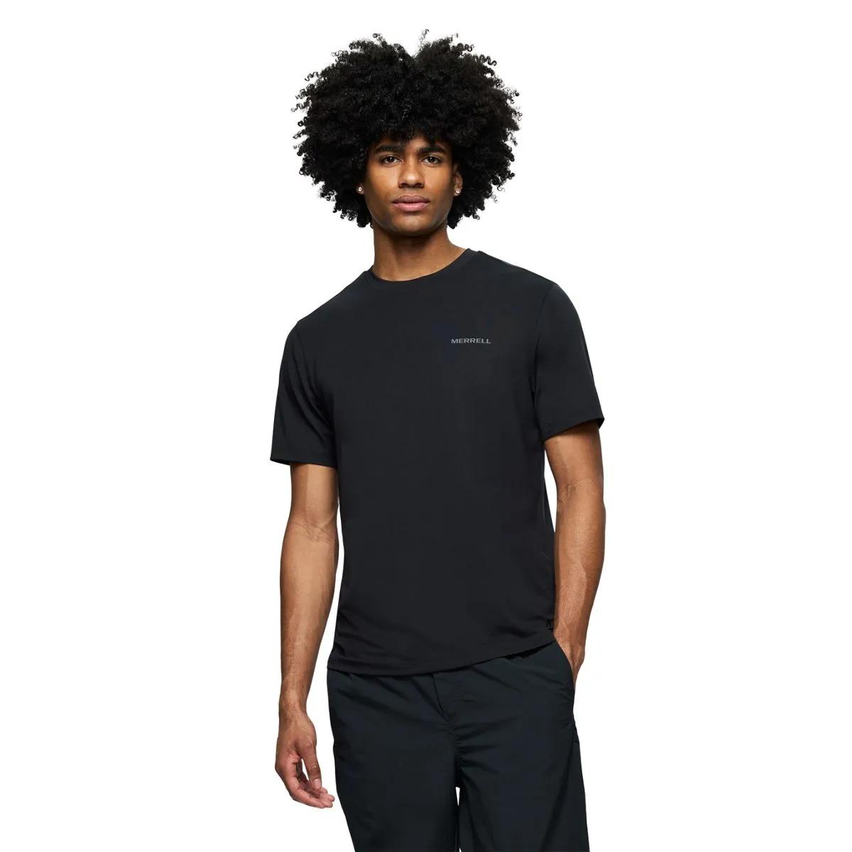Horizon Tencel Tee, Black, dynamic 1