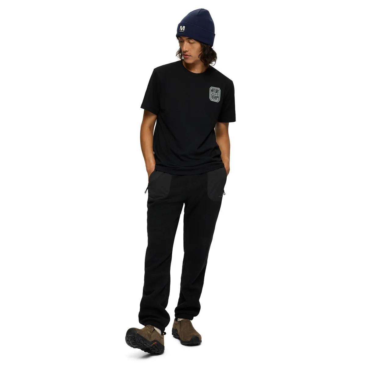 Nature Is My Therapy Graphic Tee, Black, dynamic 2