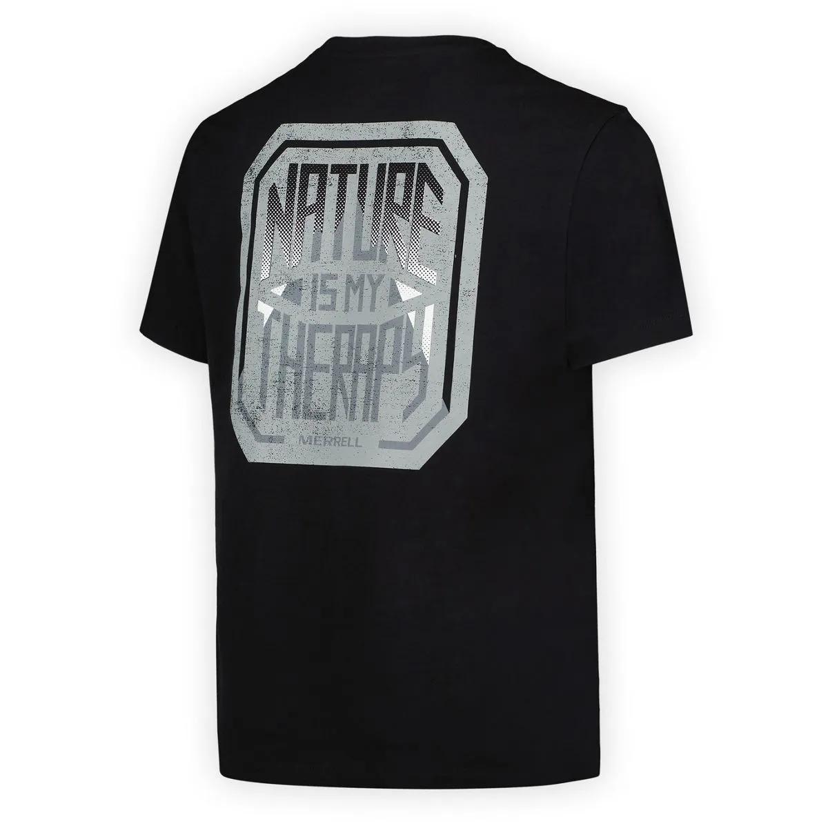 Nature Is My Therapy Graphic Tee, Black, dynamic 7