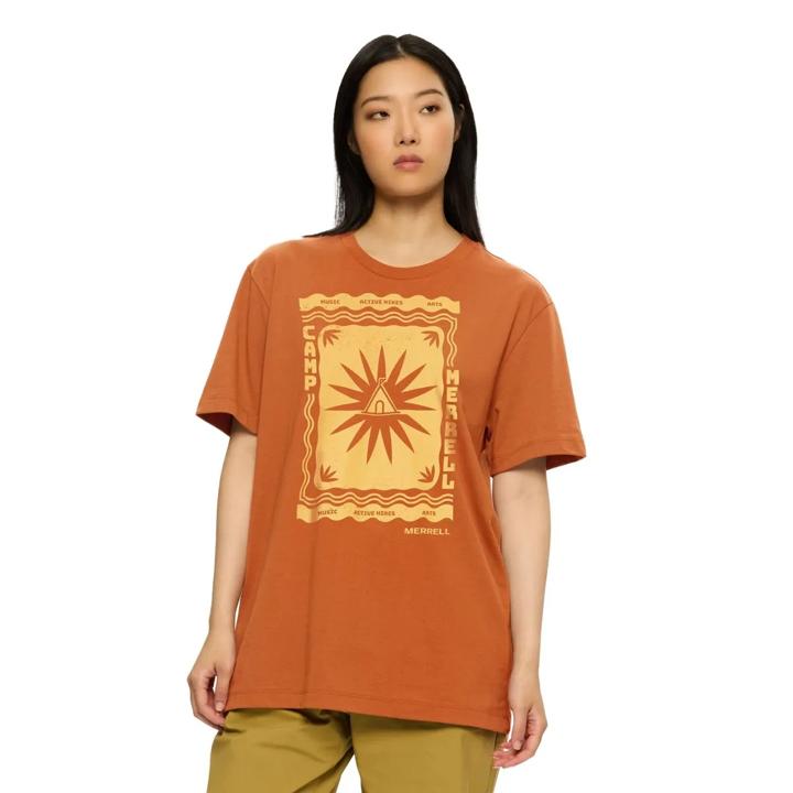 Camp Merrell Graphic Tee, Harvest, dynamic