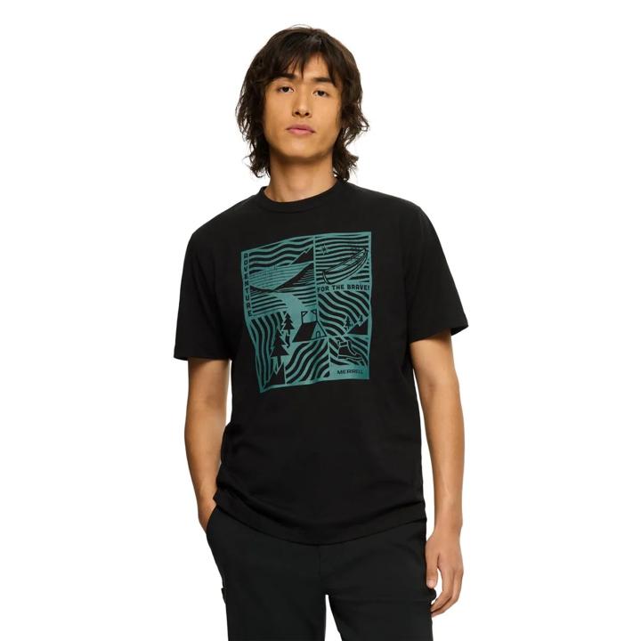 Adventure Graphic Tee, Black, dynamic