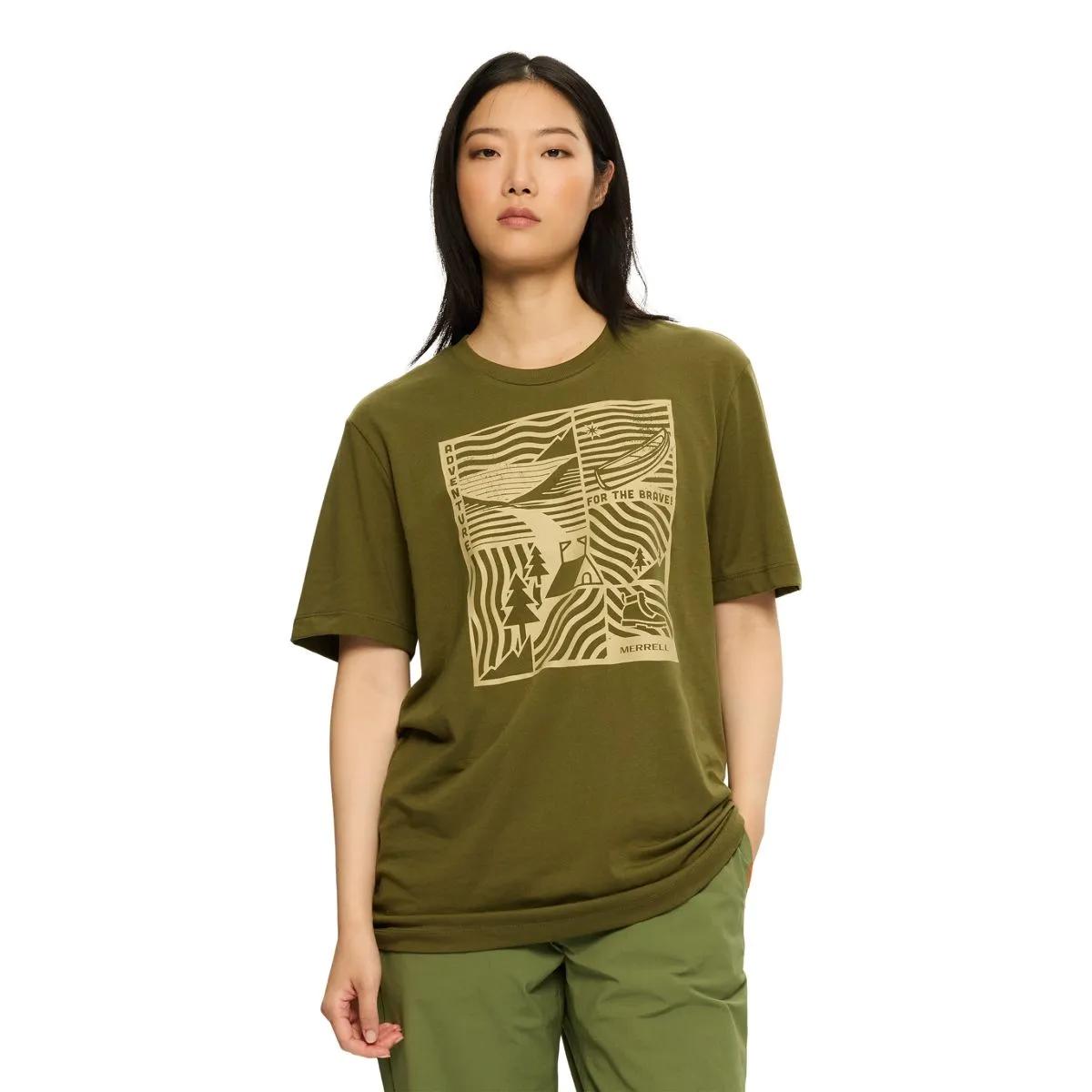 Adventure Graphic Tee, Olive, dynamic 1
