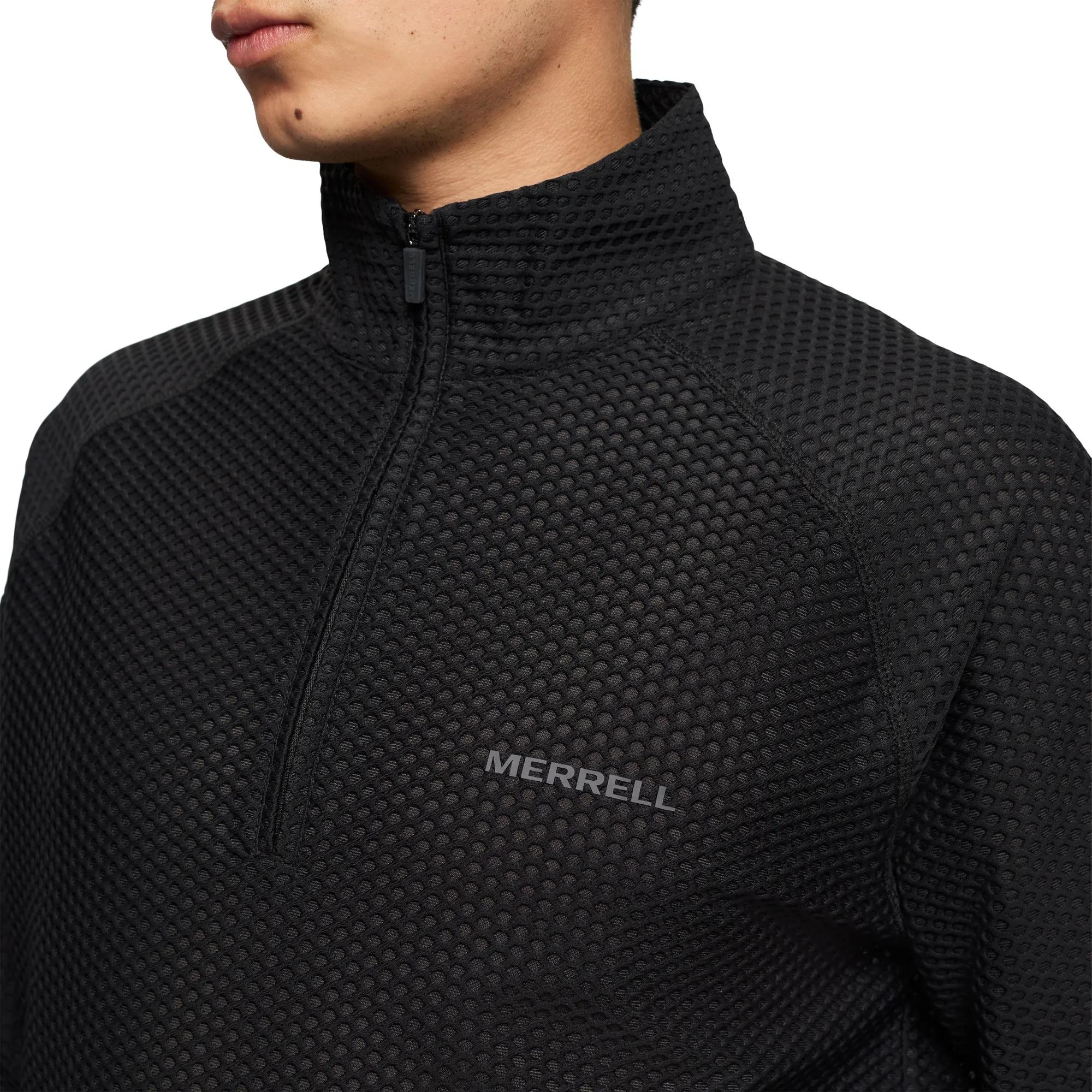 Teebo Quarter Zip Mid Layer, Black, dynamic 5