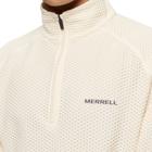 Teebo Quarter Zip, Whitecap Grey, dynamic 5