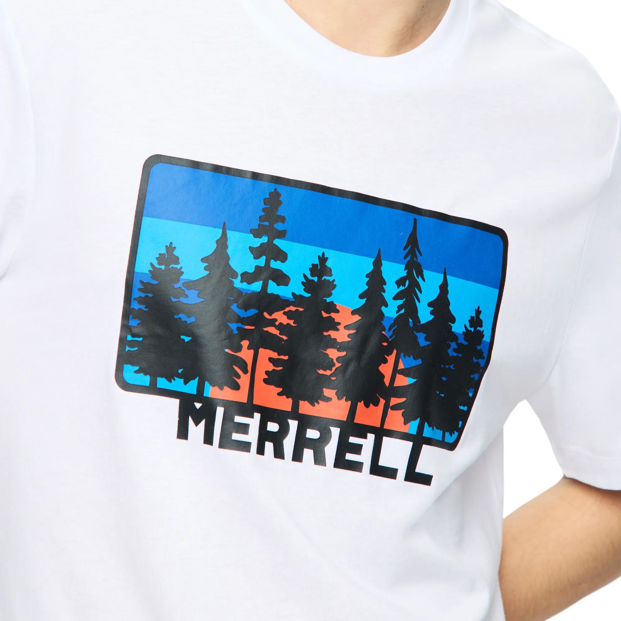 Forest Line Graphic Tee, White, dynamic 5