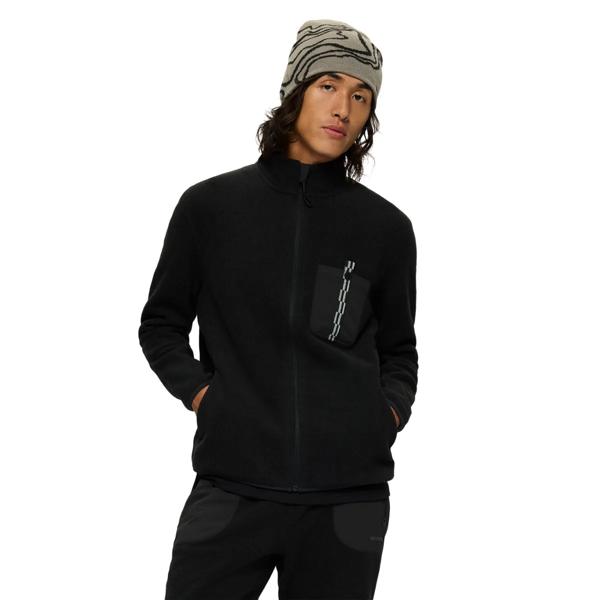 Jungle Fleece Full Zip, Black, dynamic