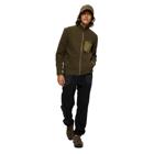 Jungle Fleece Full Zip, Dark Sand, dynamic 2