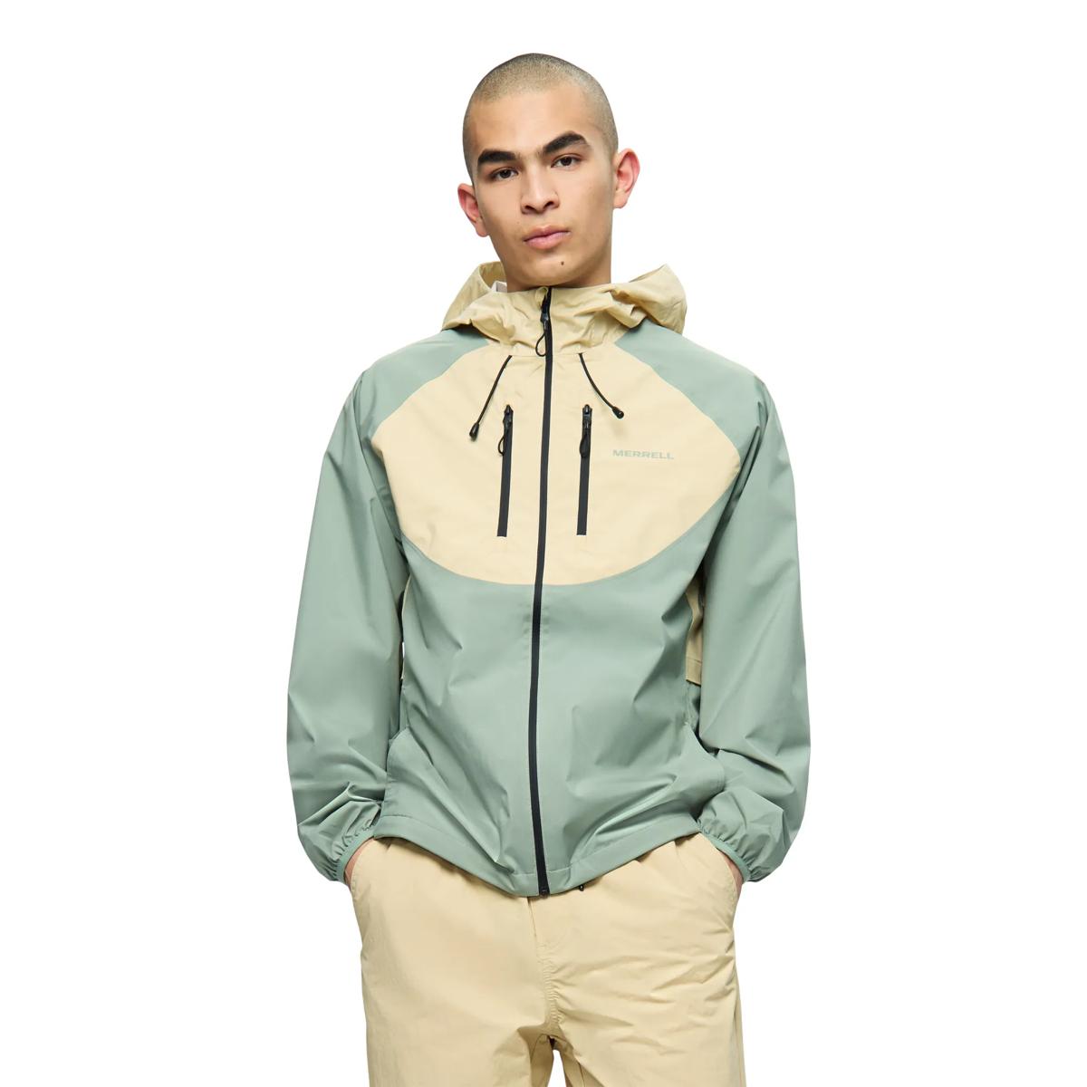 Lando Raincoat, Iceberg Green/Mojave, dynamic 1