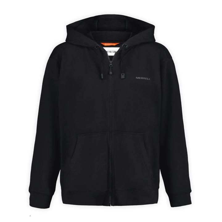 Carson Full Zip Hoody, Black, dynamic