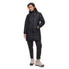 Coldwater Lightweight Long Puffer Jacket, Black, dynamic 2