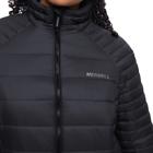 Coldwater Lightweight Long Puffer Jacket, Black, dynamic 5