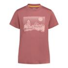 Stripe Landscape Graphic Crew Tee, Mulch, dynamic 1