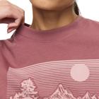 Stripe Landscape Graphic Crew Tee, Mulch, dynamic 5