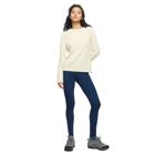Peakshadow Long Sleeve Waffle Tee, Beige, dynamic 2
