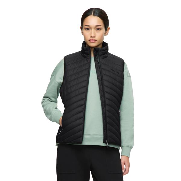 Highridge Lightweight Puffer Vest, Black, dynamic