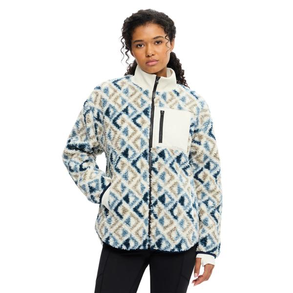Falconridge Full Zip Sherpa, Eggshell, dynamic