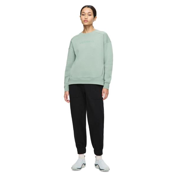 Boyfriend Crew Sweatshirt, Shale, dynamic
