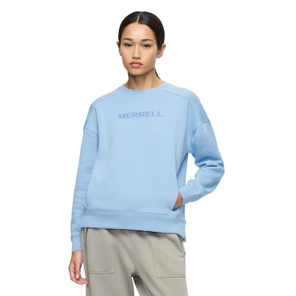 Boyfriend Crew Sweatshirt, Endless Sky, dynamic