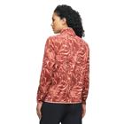 Mossrock Quarter Zip Polar Fleece, Red Ochre, dynamic 3