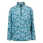 Mossrock Quarter Zip Polar Fleece, Foliage Batik, dynamic 6