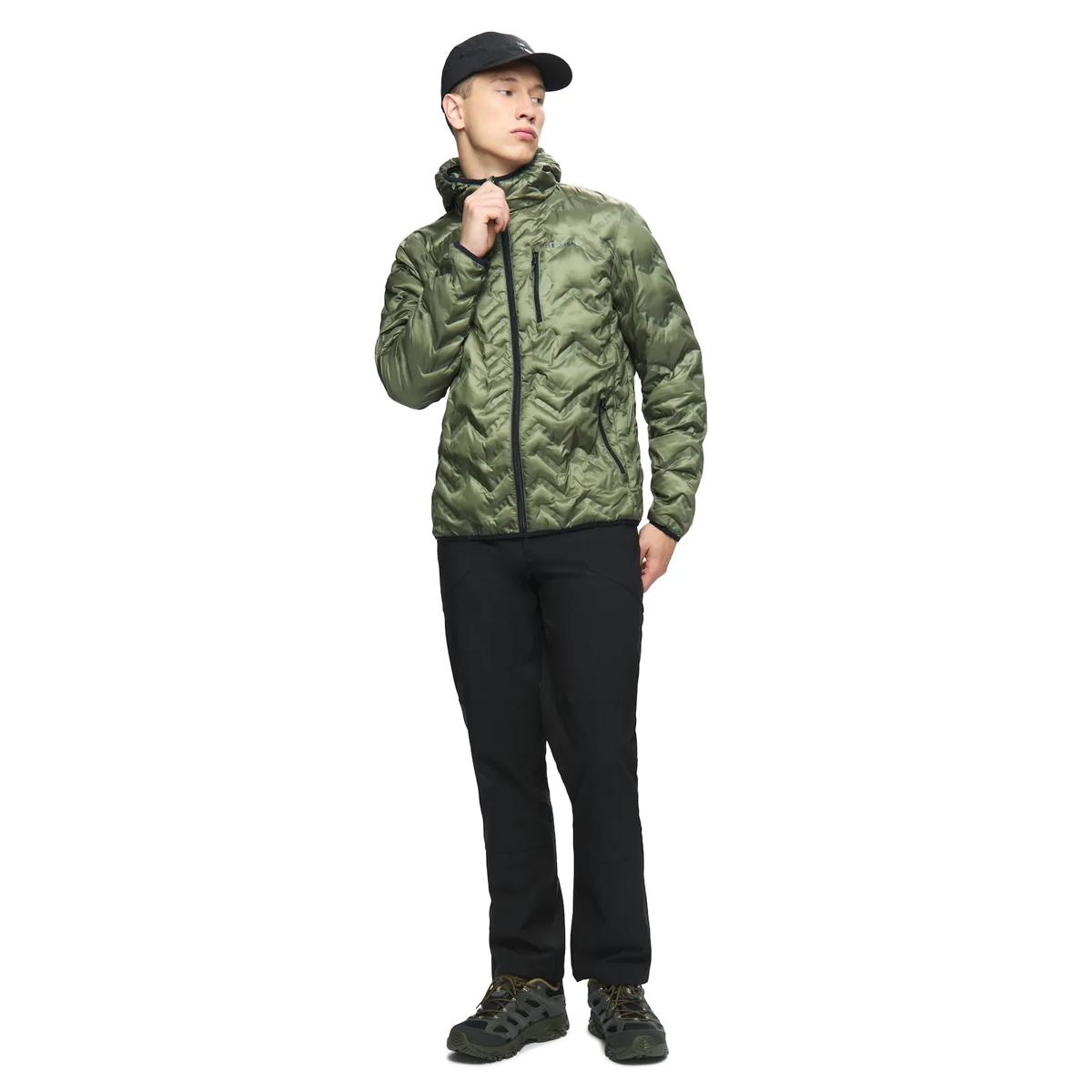 Ironvale Lightweight Packable Puffer, Military Green, dynamic 1