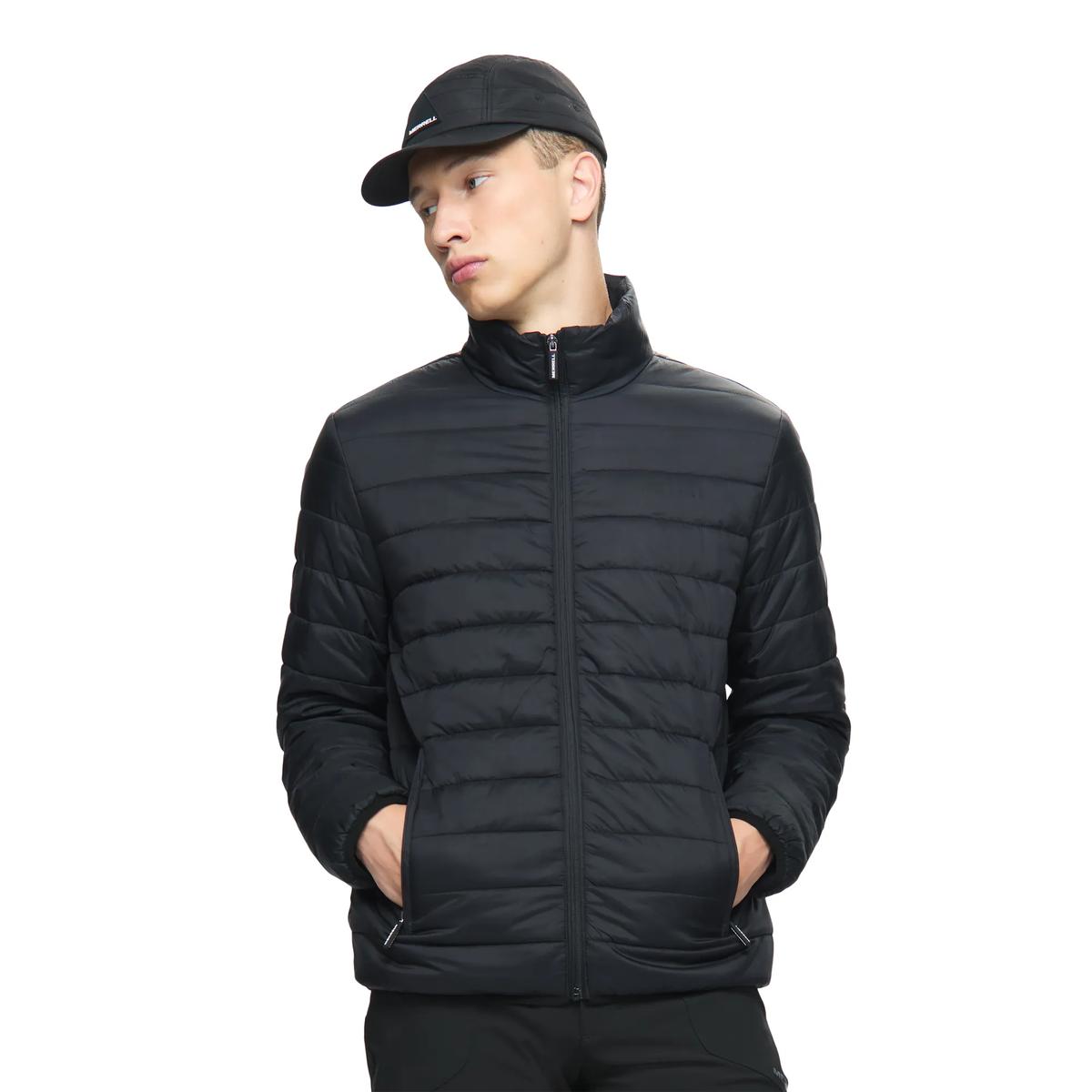 Pineforge Packable Jacket, Black, dynamic 1