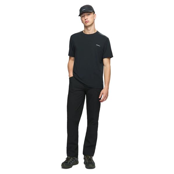 Vista Tencel Tee, Black, dynamic