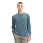 Horizon Long Sleeve Tencel Tee, Goblin Blue, dynamic 2