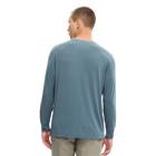 Horizon Long Sleeve Tencel Tee, Goblin Blue, dynamic 4