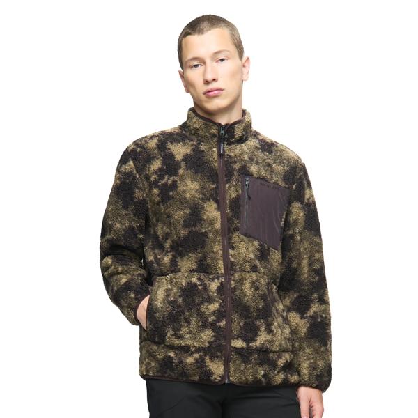 Sunspire Full Zip Sherpa, Coffee, dynamic