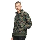 Highspire Quarter Zip Sherpa, Dark Moss, dynamic 4