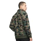 Highspire Quarter Zip Sherpa, Dark Moss, dynamic 3