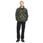 Highspire Quarter Zip Sherpa, Dark Moss, dynamic 1