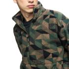 Highspire Quarter Zip Sherpa, Dark Moss, dynamic 5
