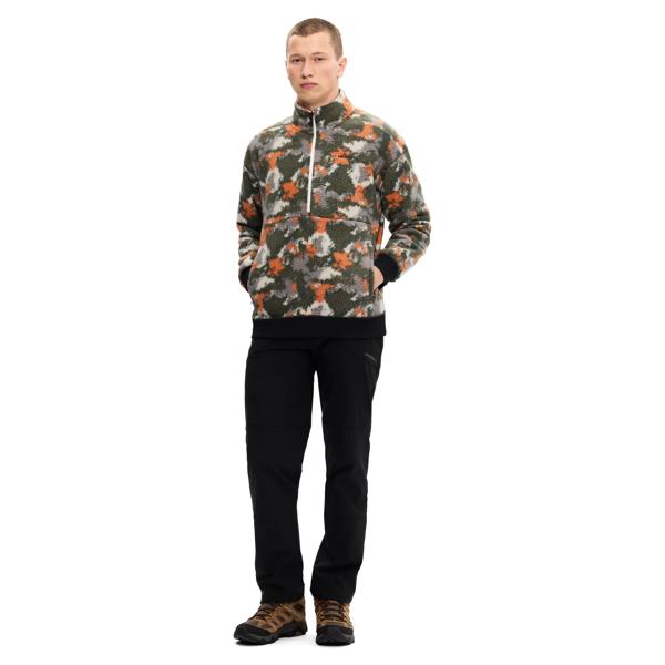 Highspire Quarter Zip Sherpa, Splatter Camo, dynamic