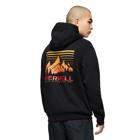 1981 GRAPHIC HOODY, Black, dynamic 3