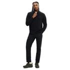 Timber Fleece Quarter Zip, Black, dynamic 2